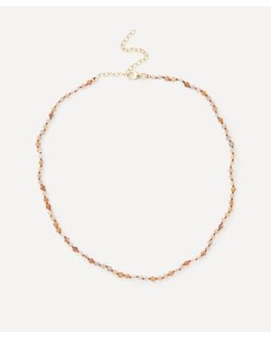 Andrea Fohrman 14Ct Tourmaline Quartz Beaded Choker Necklace - Natural