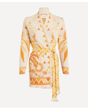 Hayley Menzies Magic Leopard Cardigan - Metallic