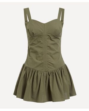 Peachy Den Dylan Romper Dress - Green