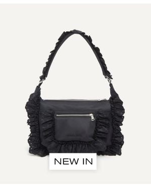 Simone Rocha Daisy Pillowcase Shoulder Bag - Black