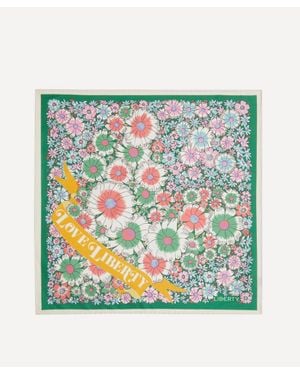Liberty Grayson Perry For Shirley Smith 45X45 Silk Scarf in Red | Lyst