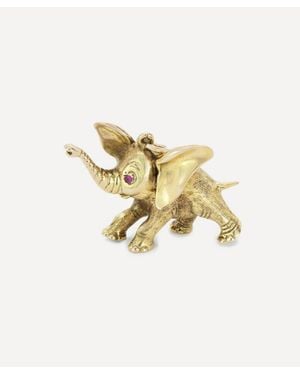 Kojis 9Ct Vintage Dumbo Charm - Metallic
