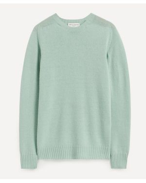 Officine Generale Seamless Cashmere-Blend Sweater - Green