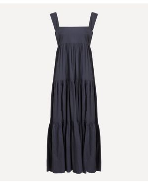 Mondo Corsini Celine Cotton Dress - Blue
