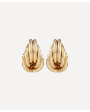 Joolz by Martha Calvo 14Ct-Plated Lori Stud Earrings - White