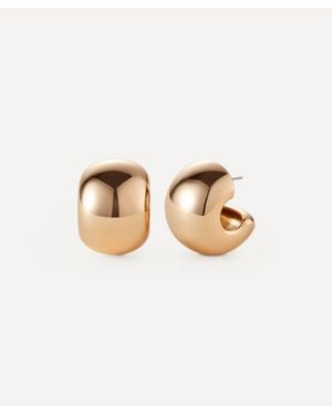 Jenny Bird 14Ct-Plated Gemma Hoop Earrings - White