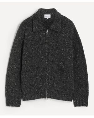 Norse Projects Erik Donegal Knitted Jacket - Black
