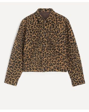 Kapital Leopard-Print Cotton Wool-Blend Twill Jacket - Brown