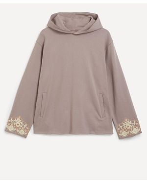 Kartik Research Zardoni Embroidered Hoodie - Brown