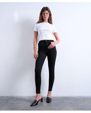 TOPSHOP Jamie High-Rise Skinny Jeans - White