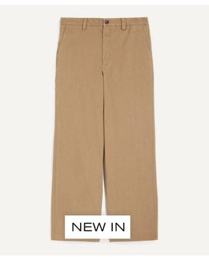 Aaron Levine Sulphur-Dyed Workwear Pants - Natural
