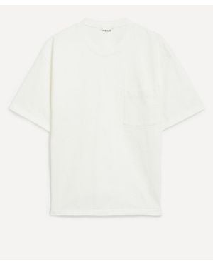AURALEE Heavyweight Pocket T-Shirt - White