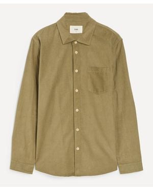 Folk Direction Babycord Shirt - Green
