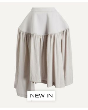 Issey Miyake Mute Skirt - White