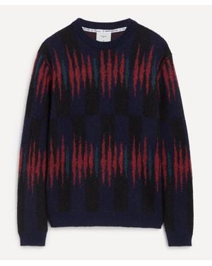 Percival Chromatic Mohair Sweater - Blue