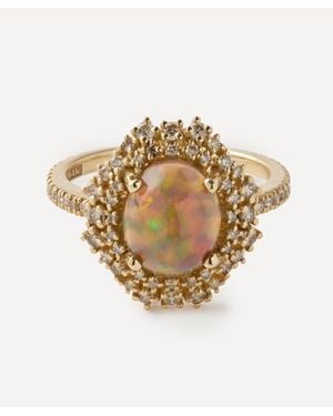 Suzanne Kalan 14Ct One-Of-A-Kind Opal Ring - Metallic