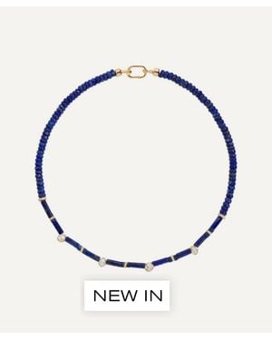 Joolz by Martha Calvo 14Ct-Plated Aster Bead Necklace - Metallic