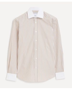 With Nothing Underneath Women's The Classic Cotton Poplin Shirt - White