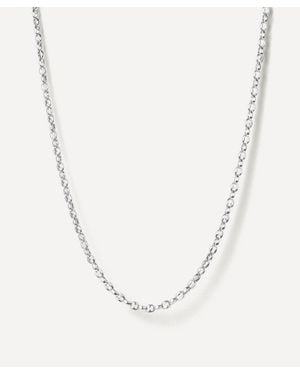 Jenny Bird Platinum-Plated Dhani Chain Necklace - White