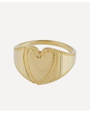 Anna + Nina Plated Opening Night Ring - White