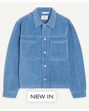 Folk Zaki Corduroy Jacket - Blue