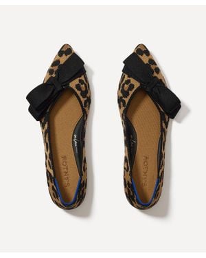 Rothy's Bow Point Ii Flats - Blue