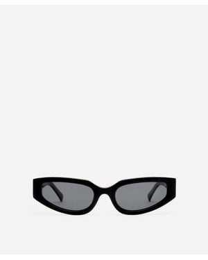 Luv Lou Hayley Cat Eye Sunglasses - Black