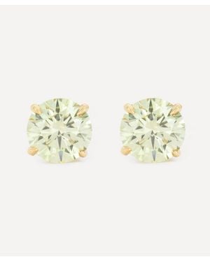 Kojis 18Ct Diamond Stud Earrings - Metallic