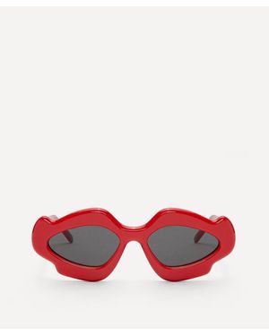 Loewe X Paula's Ibiza Flame Sunglasses - Red