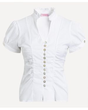 Coloma's Paloma Cotton Shirt - White
