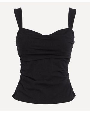 Reformation Trish Knit Top - Black