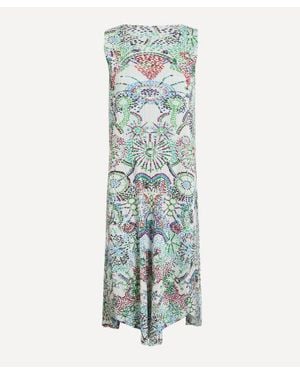 Pleats Please Issey Miyake Light Festival Pleated Midi Dress - Blue