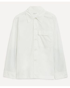 Universal Works Poplin Cruiser Shirt - White