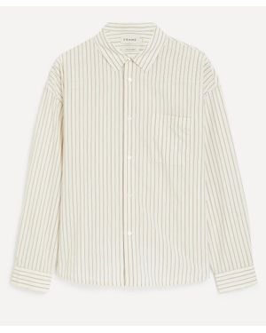 FRAME Striped Shirt - White