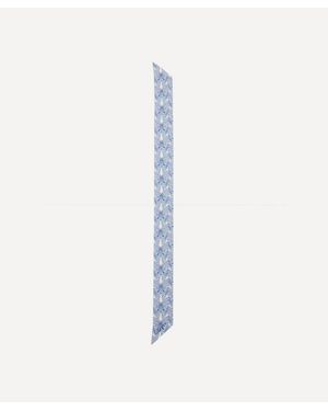 Liberty Bustle And Bow Silk Ribbonette - White