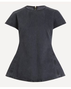 Dala Linear T-Shirt - Black