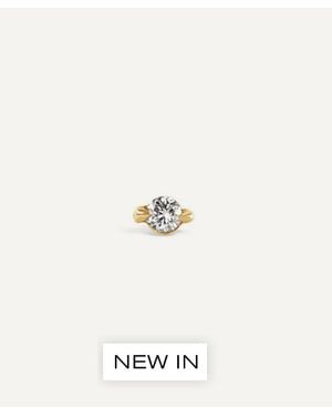 Dinny Hall 9Ct Single Shuga Lab-Grown Diamond Stud Earring - White