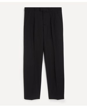 Our Legacy Slack Tapered Suit Trousers - Black