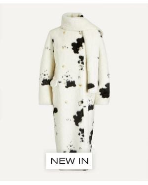 Stand Studio Palmer Faux-Fur Coat - Natural