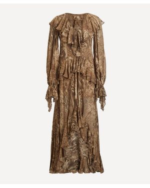 chinese dress ladies SILENTIUM MINI DRESS IN CHOCOLATE BROWN LACE – DE LA VALI OFFICIAL
