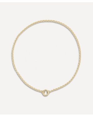 Lucy Delius Jewellery 14Ct Short Belcher Chain Necklace - Natural