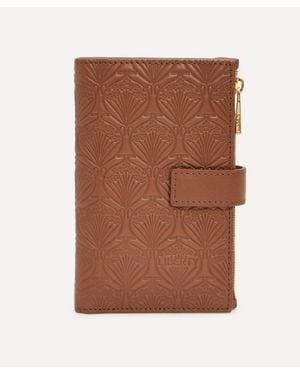 Liberty Iphis Embossed Vertical Wallet - Brown