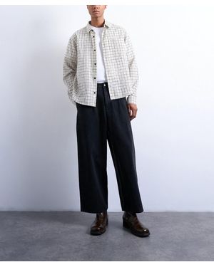 TOPMAN Barrel Twill Carpenter Pants - White