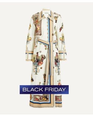 ALÉMAIS Mercado Trench Coat - White