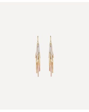 Sia Taylor 14Ct-22Ct Dawn Drop Earrings - Natural