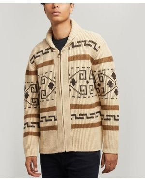 Pendleton The Original Westerley Zip-Up Cardigan - Brown