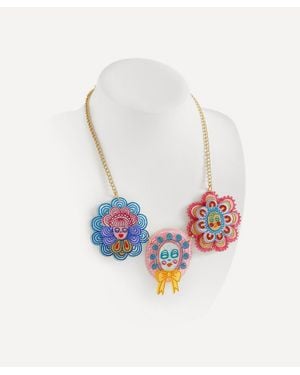 Tatty Devine Family Tree Necklace - White