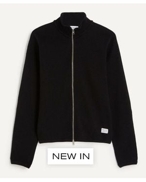 Norse Projects Teno Military Rib Cardigan - Black