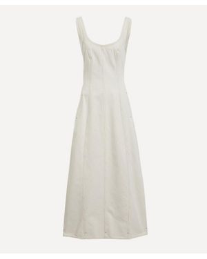 Dala Cocoon Bustier Dress - White