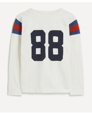 Kapital Printed Cotton Jersey Football T-Shirt - White